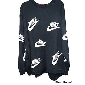Nike Futura Crew Neck Hoodie Size XL